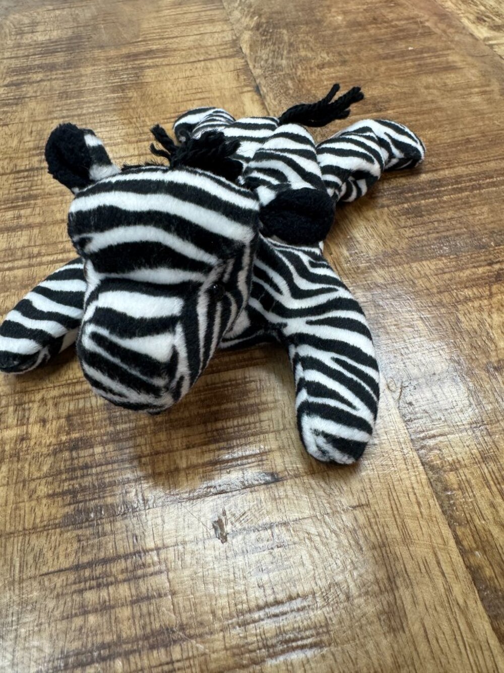 Ty Beanie Babies Ziggy, Zebra, 1995, PVC pellets